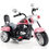 Thumbnail: Costway 3 Wheel Kids Ride On Motorcycle 6V Battery Powered Electric Toy Red