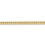 Thumbnail: 14k Yellow Gold Solid Polished 4.3mm Domed Curb Chain Bracelet 7 Inch Lobster C