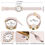 Thumbnail: Bomieux Watch for Women Nurse Watch for Doctors Luminous Easy Read Dial,12/24 H