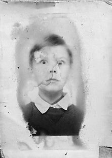 photograph of Adam Gargulinski Burks as a child