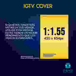 Medida de Imagen para Cover de Instagram TV