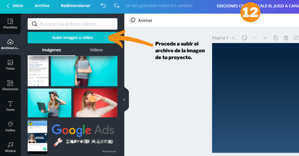 Cómo crear un post de Instagram en Canva - Paso 12