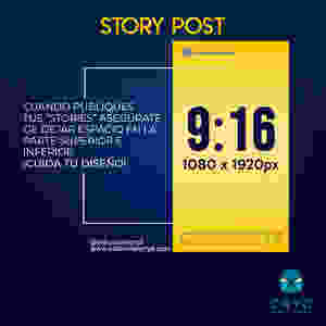 Medida de imagen para los Story Post