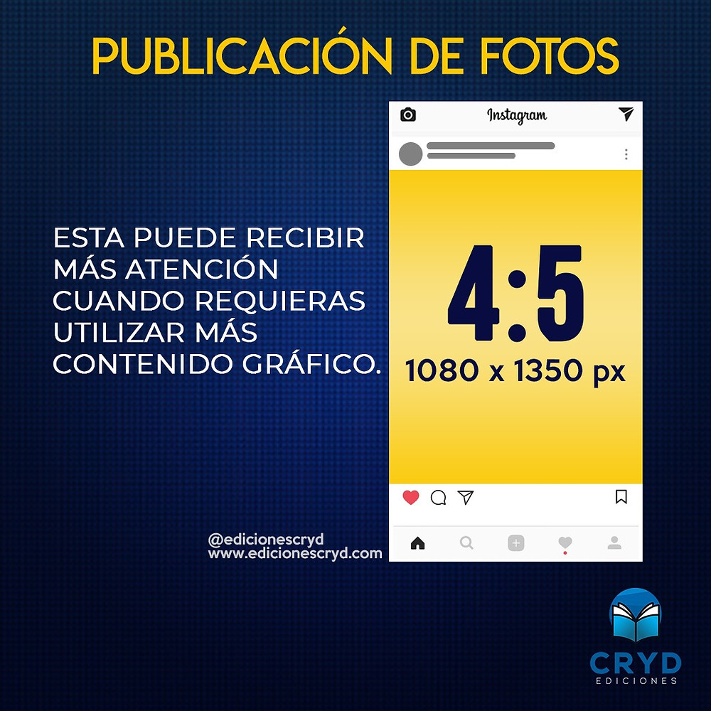 Medidas de Imágenes con más contenido para el Feed de Instagram