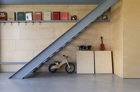 STEEL & PLY STAIRS