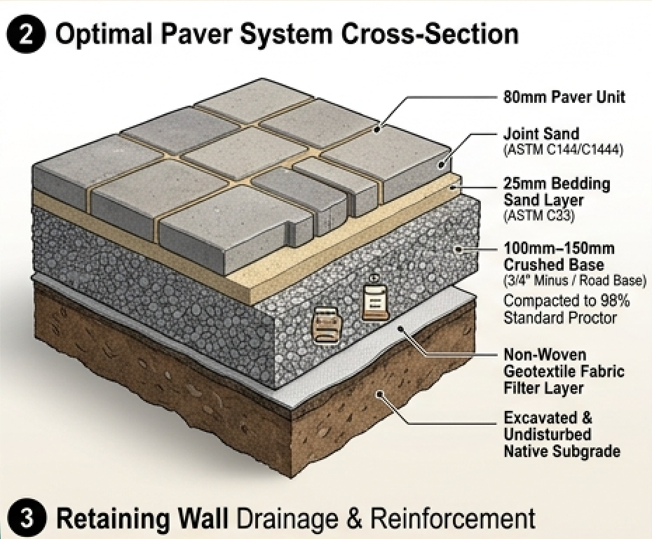 Optimal Paver System Cross-Section