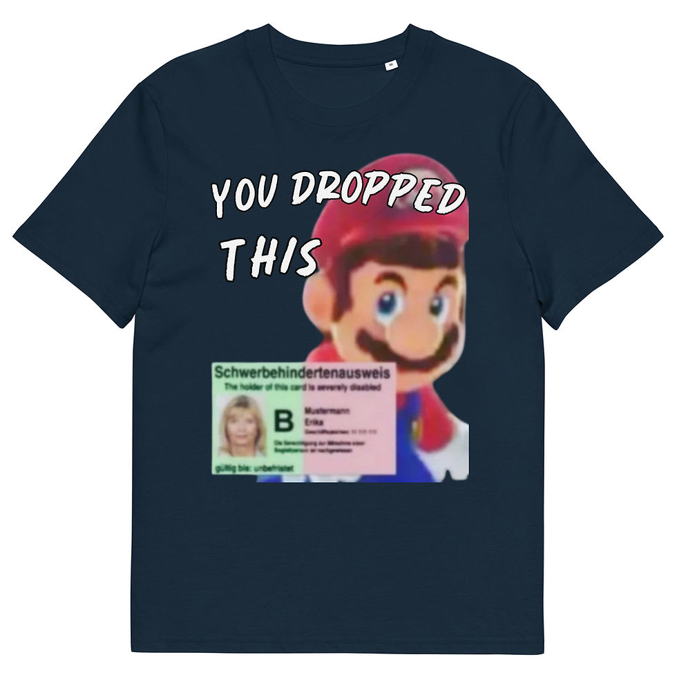 Thumbnail: "You dropped This" Meme T-Shirt I 100% Economic Cotton