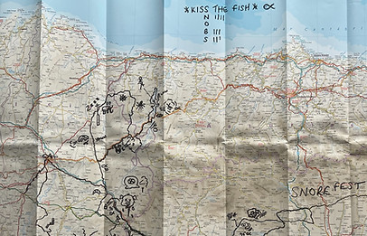 Motorcycle sel guided routes