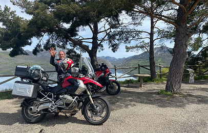 Motorcycle camping tour to Spain