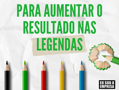 Quais as estratégias que eu utilizo nas legendas dos meus clientes?