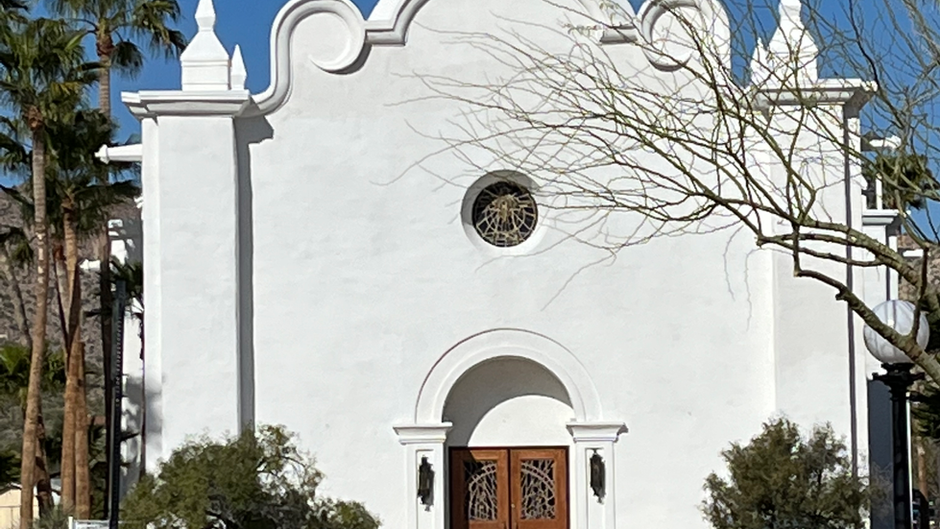 Ajo spanish style building