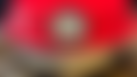 Omnia oven with a red lid