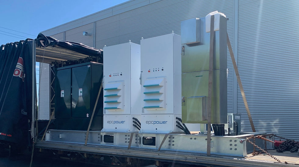 Transport sans bâchage pour marchandises électique transformateur