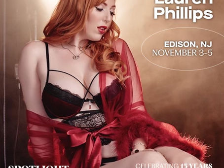 NJ Girl Lauren Phillips Set to Sign at EXXXOTICA This Weekend