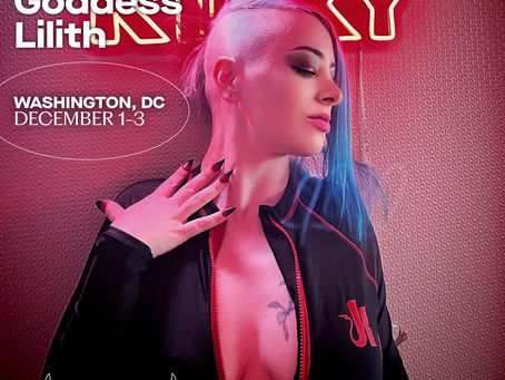 Goddess Lilith Returns as Resident Dungeon Master & Educates at EXXXOTICA D.C.