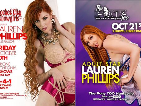 Lauren Phillips Featuring at Rocket City Showgirls & The Pony Too
