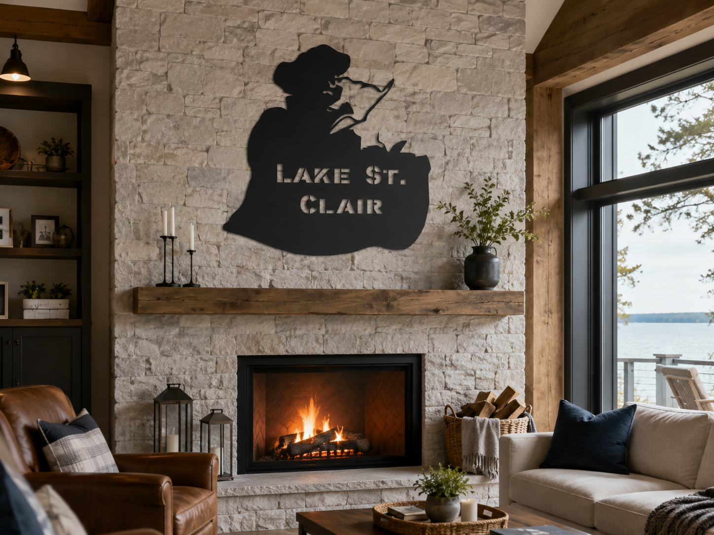 Lake St. Clair Sign