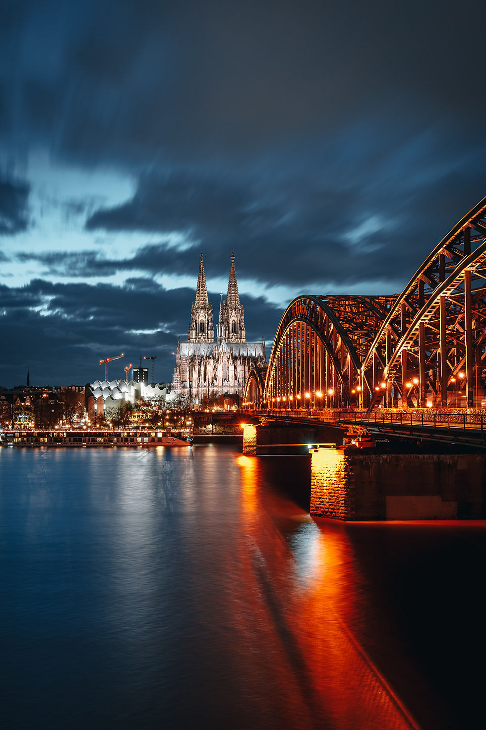 Miniaturbild: Cologne: Hohenzollern-Brücke (hoch)