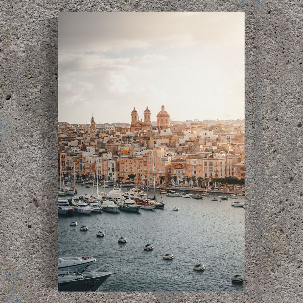 Thumbnail: Malta: Senglea Harbour View Hoch Eins