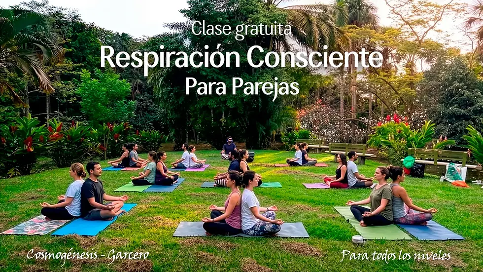 San Valentín en El Garcero: Clase Gratuita de Respiración Consciente al Atardecer. (Edición Parejas)