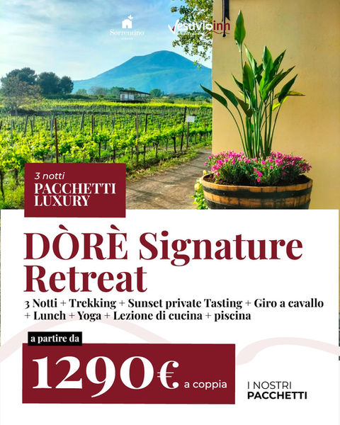 “DÒRÈ Signature Retreat” – 3 Nights + Wine, Nature & Wellness Retreat