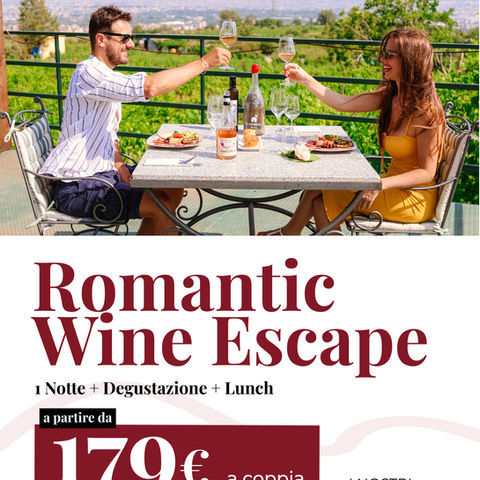 Romantic Wine Escape – 1 Notte + Degustazione + Lunch