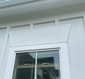 Updated soffit around a home.