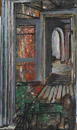 Rojo y verde en Zabalaga