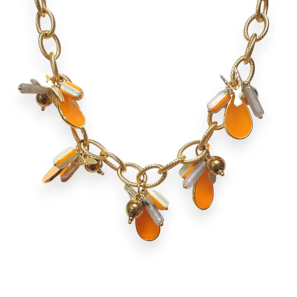 Collier Jean, colibris et perles colorées 4