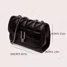 Thumbnail: Elegant Women's Bag with Chain Strap