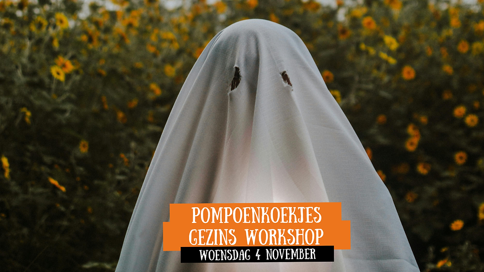 Pompoenkoekjes gezinsworkshop