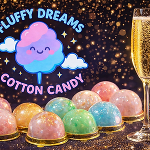 Cotton Candy Glitter bombs