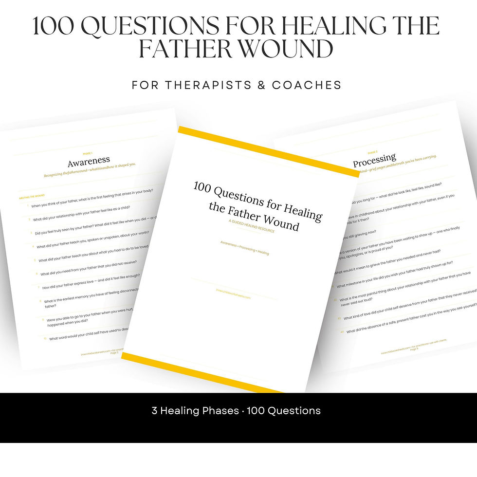100 Questions for Healing The Father Wound PDF