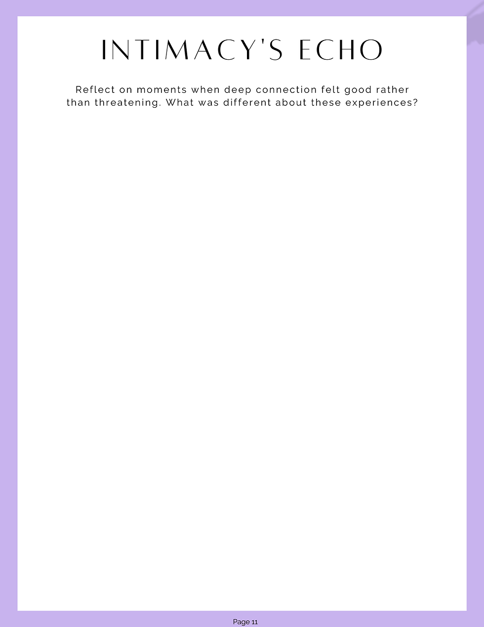 Thumbnail: avoidant attachment journal prompts PDF