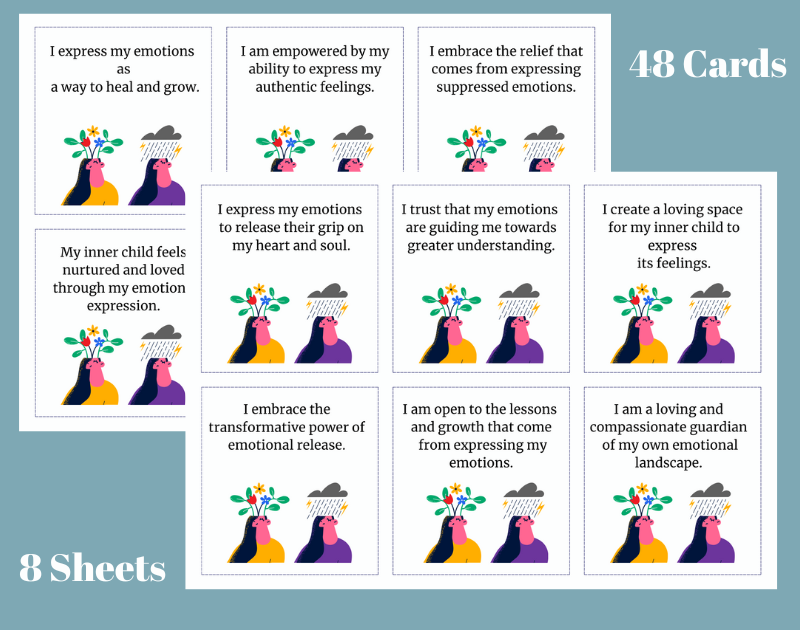 Thumbnail: Inner Child Affirmation Cards