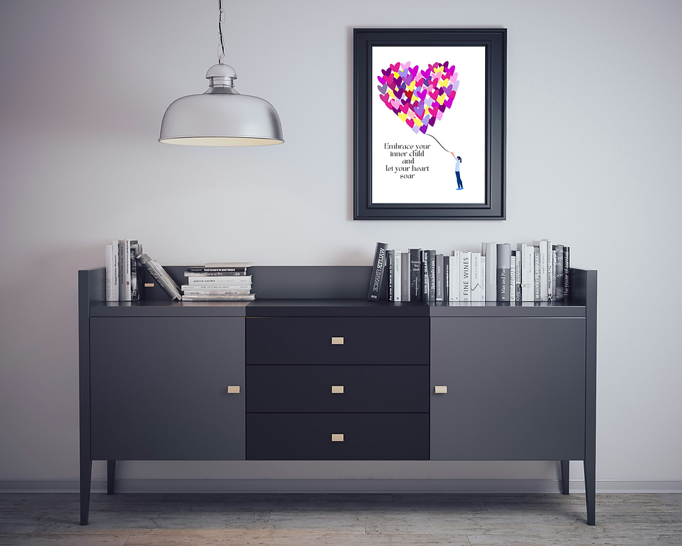 Thumbnail: Let Your Heart Soar Inner Child Art