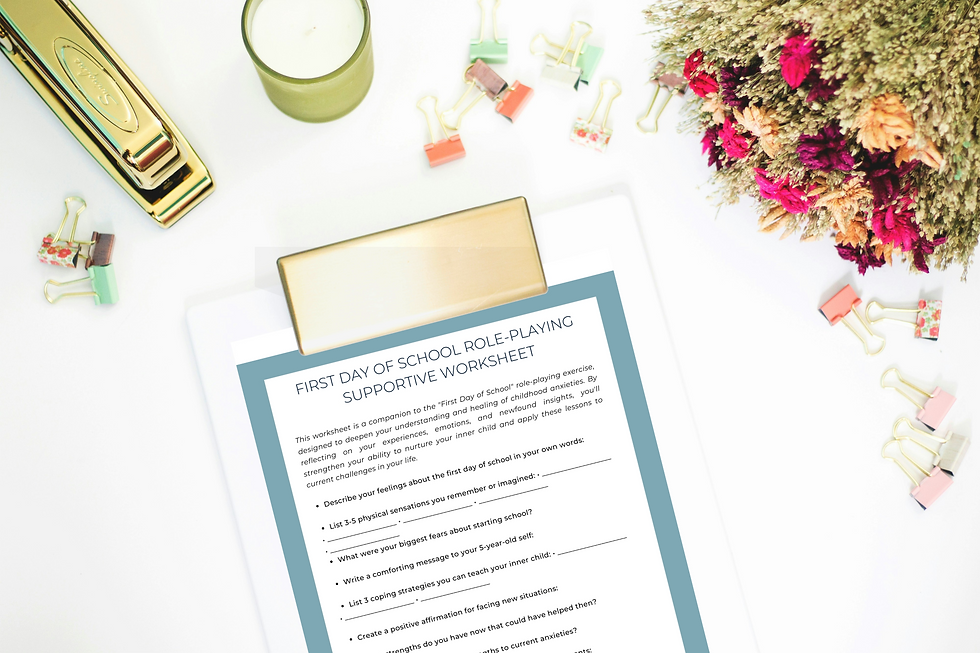 Thumbnail: Therapy Role Playing Worksheet PDF