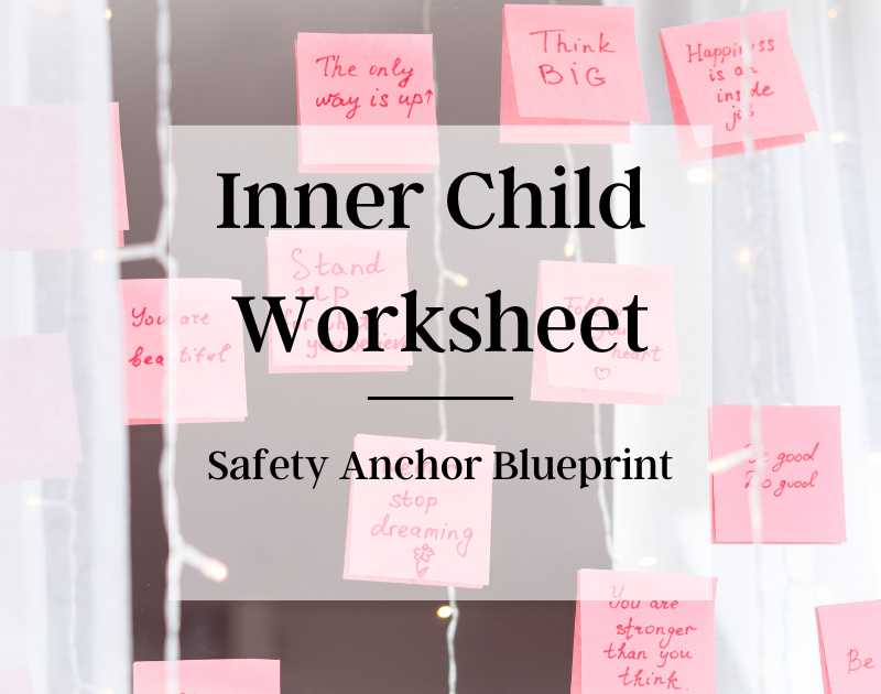 Anxious Attachment Worksheet PDF