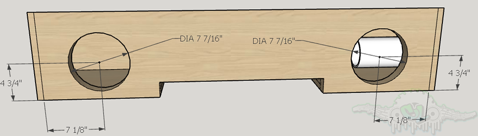 2004-08 Ford F150 SuperCrew (2) Skar Audio EVL 8" Box Plans