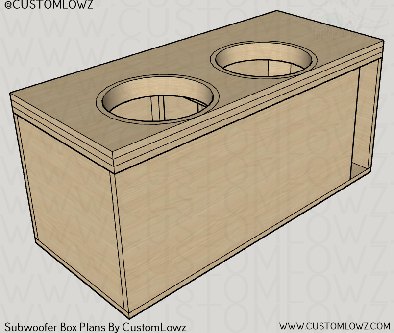 Thumbnail: 2 FI Audio Neo X4 12s Ported Subwoofer Box Plans
