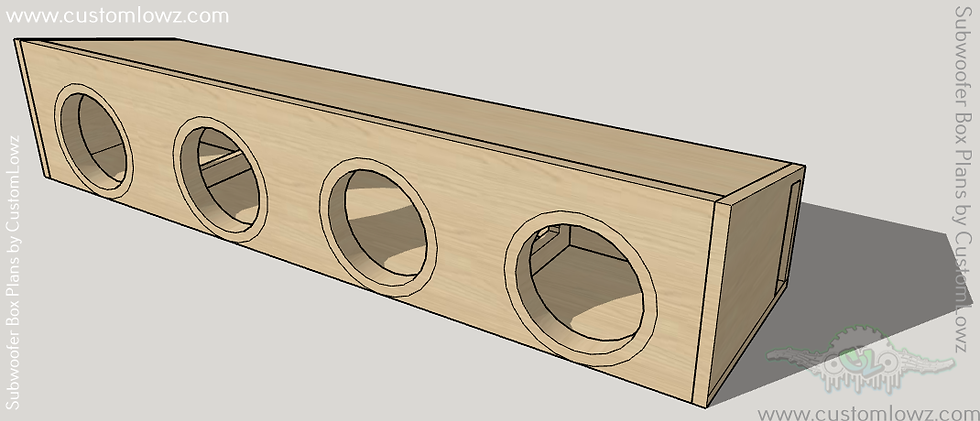 Thumbnail: 2021 Ford F150 (4) DB Drive WDX8G 8  underseat subwoofer box