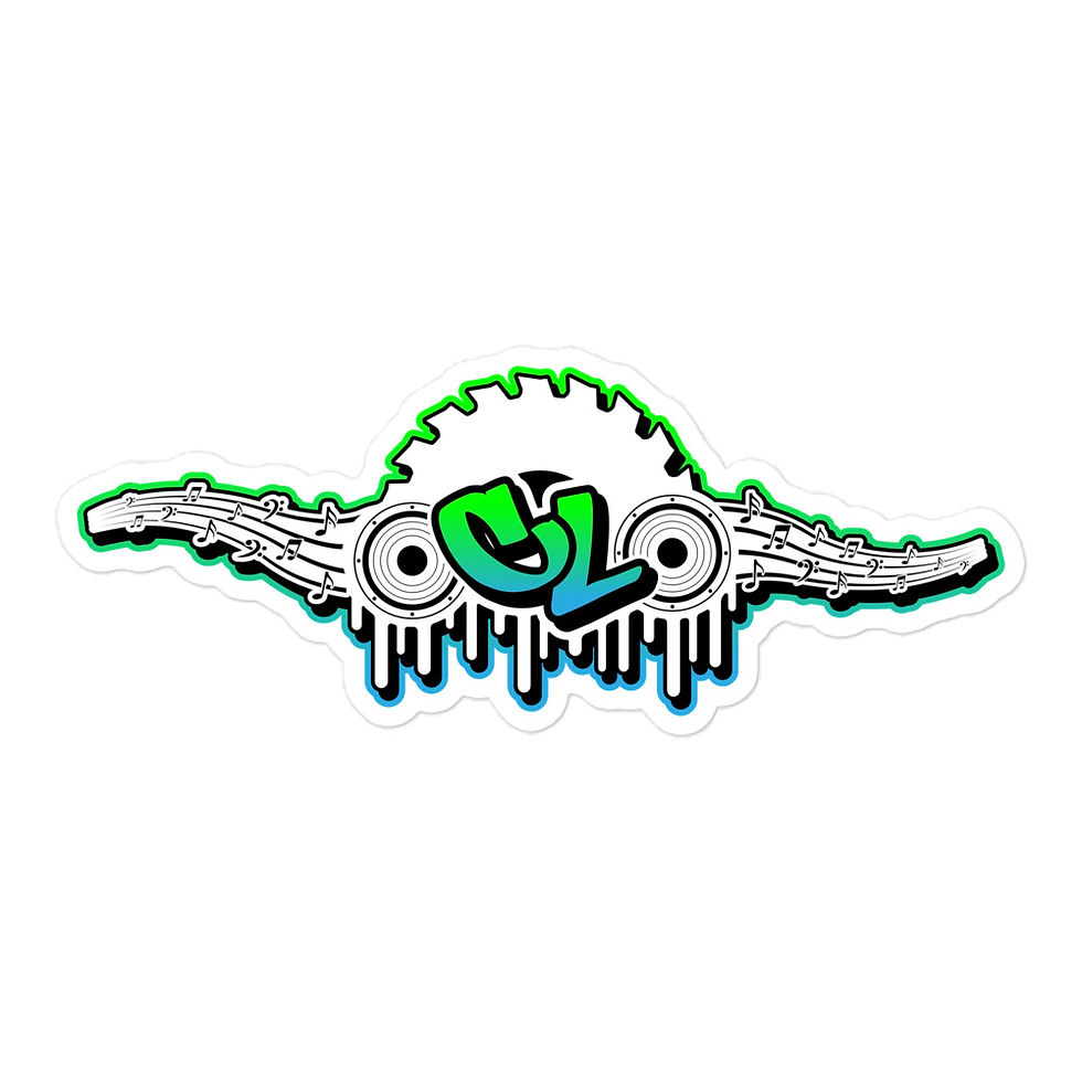 Thumbnail: CustomLowz Logo Bubble-free stickers