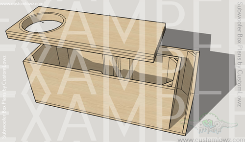 Custom DIY Ported Subwoofer Box Plans | CustomLowz