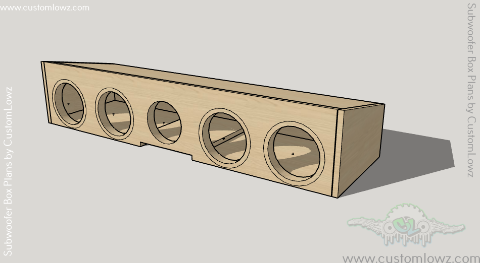 Thumbnail: 2013 Chevy Crew (4) CT Sounds Tropo 8s subwoofer box pl
