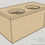 Thumbnail: 2 Massive Audio GTX 12s subwoofer box plans