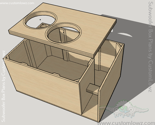 さページ 2 Crossfire Audio Xt3 18s subwoofer box plans | CustomLowz