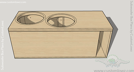 2 Skar Audio ZVX 15s Subup Port Back | CustomLowz