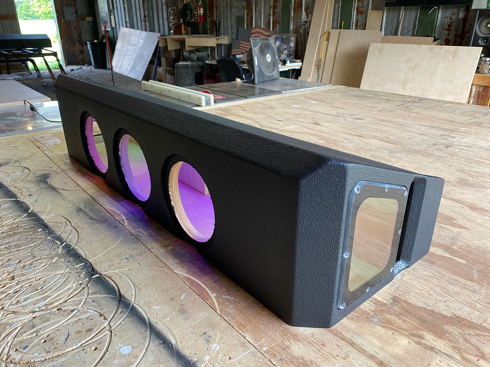 Truck Subwoofer Box for 2019+ RAM 1500 Crew Cab Customizable