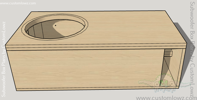Thumbnail: Ampere Audio AA-3.0 18 subwoofer box plans