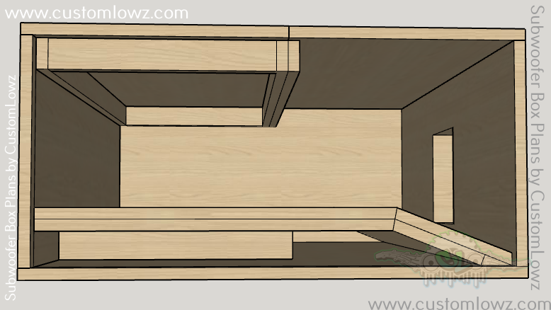Thumbnail: Ampere Audio 3.0 15 4th Order subwoofer box plans